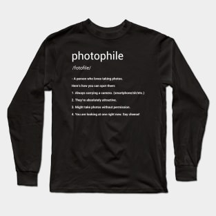 Photophile T-shirt Long Sleeve T-Shirt